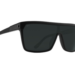 Spy Optic Flynn Sunglasses (2024) - Happy Boost Polar Black Mirror - Soft Matte Black frame